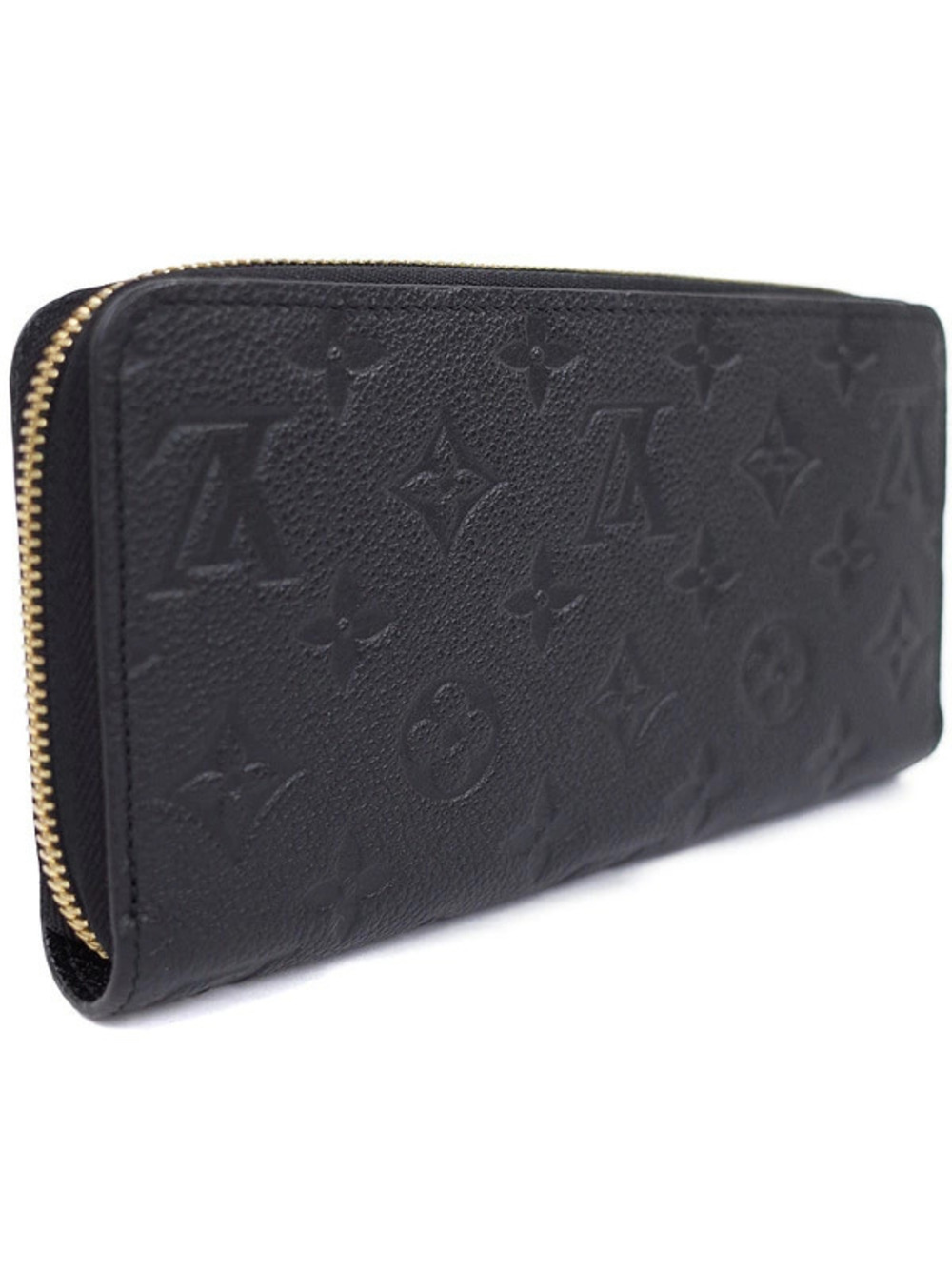 Louis Vuitton Wallet Monogram Zipper Round Empreinte Zippy Long Brown
